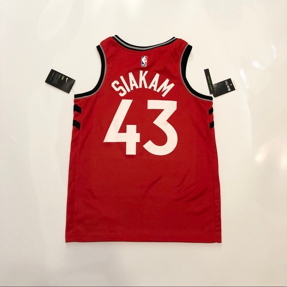 *SOLD* NIKE PASCAL SIAKAM TORONTO RAPTORS JERSEY - Picture 7 of 8
